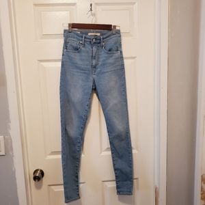Levi's Mile High Super Skinny Jeans Size 27
